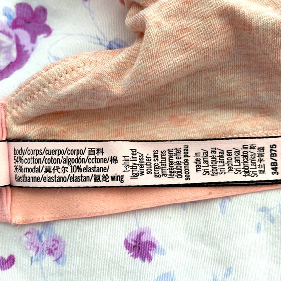 VICTORIA’S SECRET T-shirt Lightly lined Wireless Bra - Picture 4 of 5